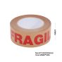 36Rolls Kraft Paper FRAGILE Waterless Packaging Tape 48mm x 50m