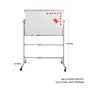 Adjustable Mobile Whiteboard Stand 60cm-100cm