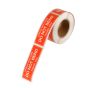 12Rolls DO NOT BEND Label 75x25mm RED 3000Labels