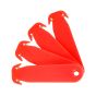 100pcs Safety Cutters Red