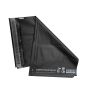 500pcs Black Compostable Satchels 220x355mm 65Mic