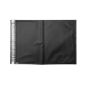 500pcs Black Compostable Satchels 350x480mm 65Mic