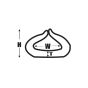 EPE Foam Edge Protectors W30mm H30mm T6mm L2m 50/Bag