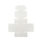 100pcs Full White 170 x 100 x 90mm Diecut Flat Mailing Box