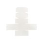 100pcs Full White 125 x 115 x 100mm Diecut Flat Mailing Box