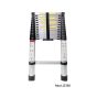 3.8m Telescopic ALUMINIUM Extension Ladder Capacity 150KG