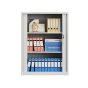 Steel Tambour Storage Box White Cupboard 1200x900x473mm