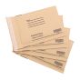 200pcs 120x180mm Bubble Padded Mailer 75% Post-consumer recycled kraft envelope