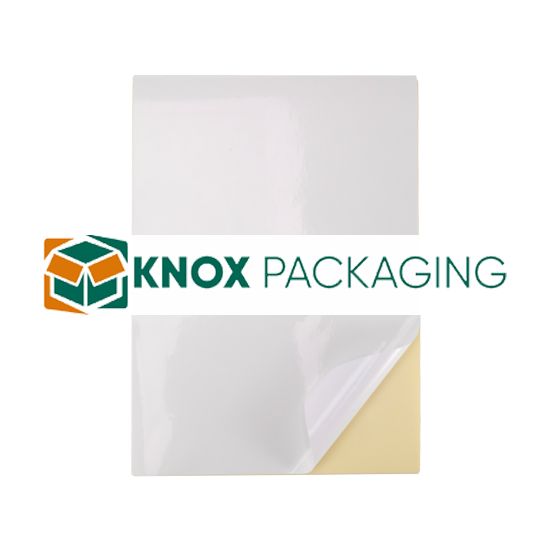 100pcs A4 White Glossy Self Adhesive Address Labels