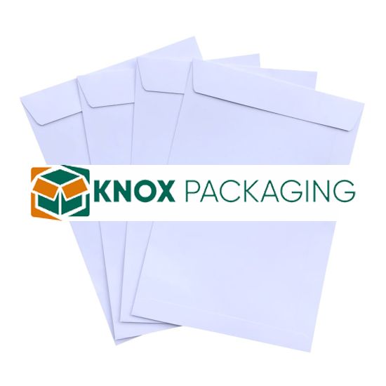250pcs B5 White Pocket Plainface Envelopes 176mm x 250mm