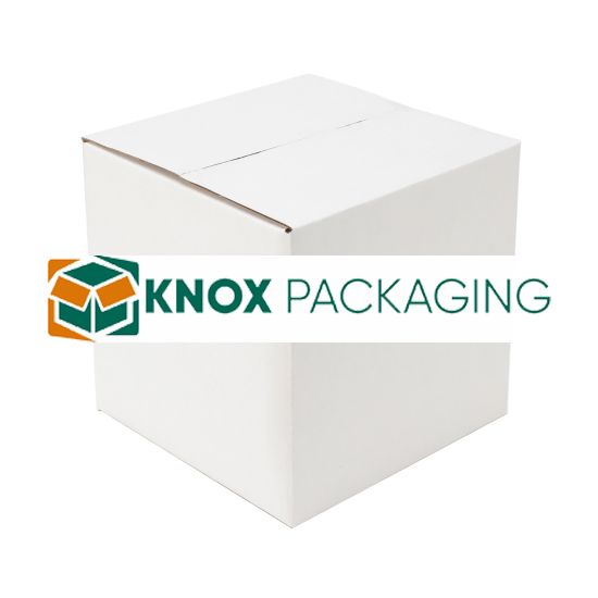 Regular Slotted 120 x 120 x 120mm Mailing Box White 100pcs