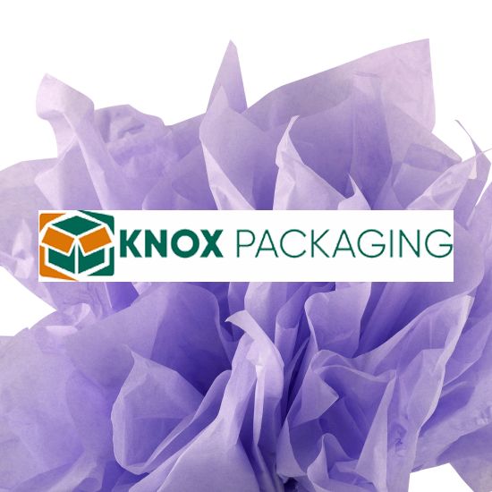 500 Sheets Acid Free Tissue Paper 500x750mm 17gsm Lilac