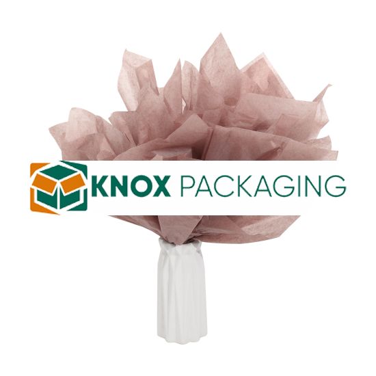 480 Sheets Acid Free Tissue Paper 500x750mm 17gsm Chocolate Brown