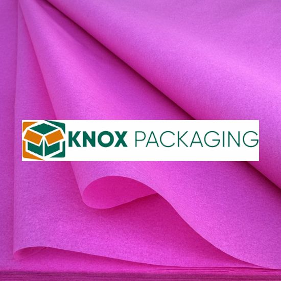 480 Sheets Acid Free Tissue Paper 500x750mm 17gsm Cerise