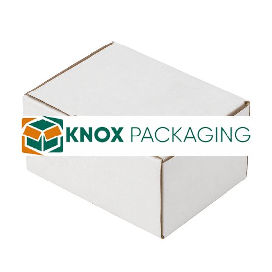 100pcs 100 x 75 x 50mm Diecut Mailing Box White