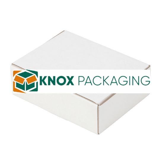100pcs 130 x 100 x 40mm Diecut Mailing Box White