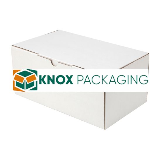 100pcs Diecut 270 x 160 x 120mm Mailing Box White