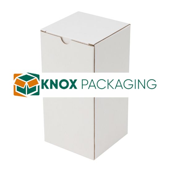 100pcs 100 x 100 x 200mm Candle Mailing Box White