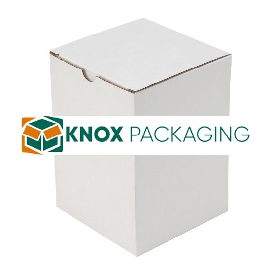 100pcs 120 x 120 x 170mm Candle Mailing Box White