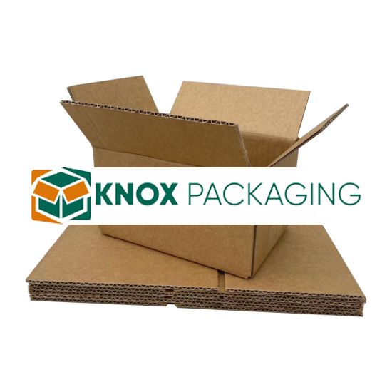 25pcs Heavy Duty 180 x 130 x 100mm Brown Regular Slotted Mailing Box