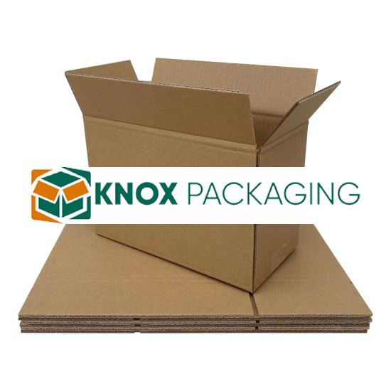 20pcs Heavy Duty 270 x 130 x 180mm Brown Double Wall Mailing Box