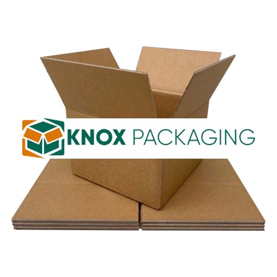 20pcs Heavy Duty 265 x 265 x 180mm Brown Double Wall Mailing Box