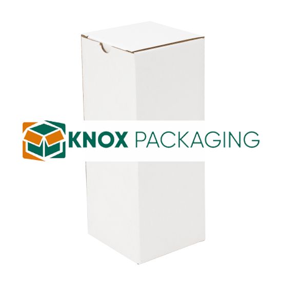 100pcs 80 x 80 x 200mm Candle Mailing Box White