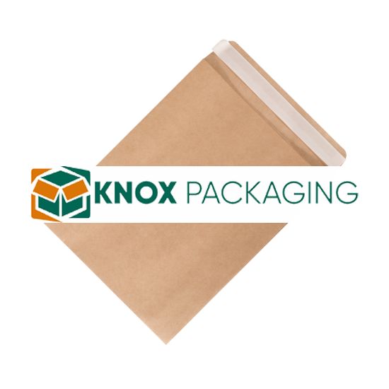 200pcs Kraft Paper Courier Tuff Envelopes 255x330x80mm 160GSM