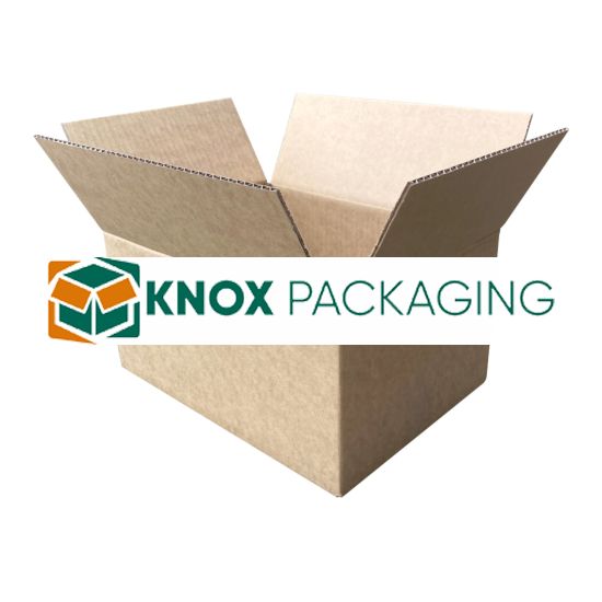 25pcs 320 x 240 x 160mm Regular Slotted Mailing Box Heavy Duty Brown