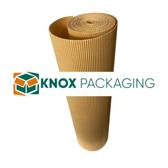 Corrugated Board Paper Roll 500MM X 5M Natural