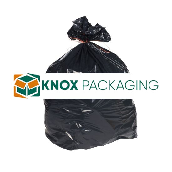 18 Litre Black Kitchen Office Tidy Liner 1000pcs