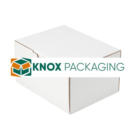 100pcs 175 x 135 x 95mm Diecut Mailing Box White