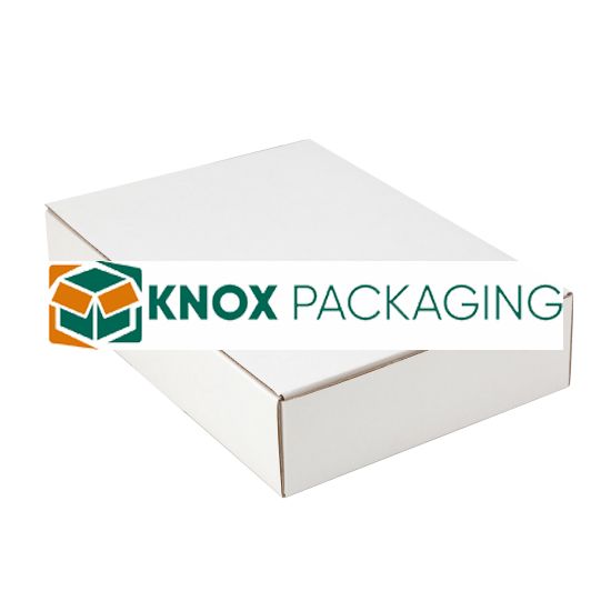 100pcs 220 x 160 x 50mm Diecut Mailing Box White