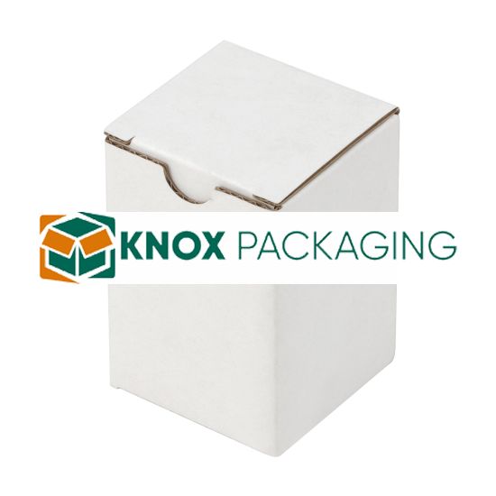 100pcs 55 x 55 x 80mm Candle Mailing Box White