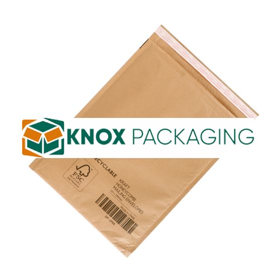 100pcs 265x380mm Honeycomb Padded Recycled Paper Mailer