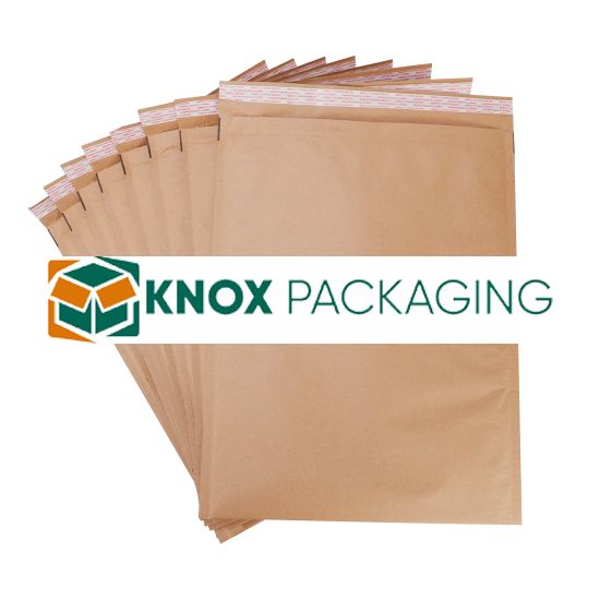 100pcs 240x340mm Honeycomb Padded Recycled Paper Mailer