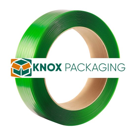 Pet Strapping Green Embossed 19mm x 1.0mm x 800m