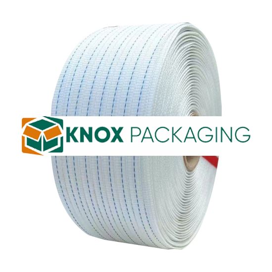 Poly Woven Strapping 19mm x 850m 1x Blue Line