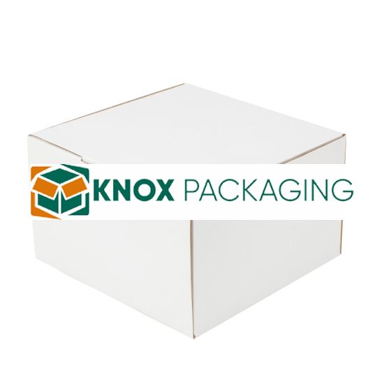 100pcs 200 X 200 X 120mm Diecut Mailing Box White