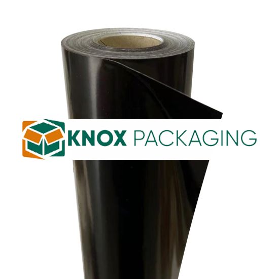 Wrapping Paper Roll 500mm X 60m Black 80GSM