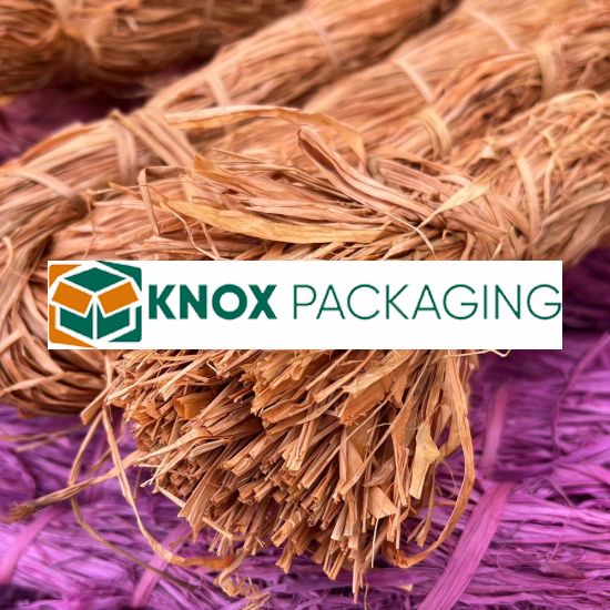 Raffia Hank Orange 250G