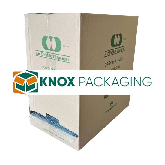 Air Bubblewrap in Dispenser Perforated 50cm 375mm x 100m