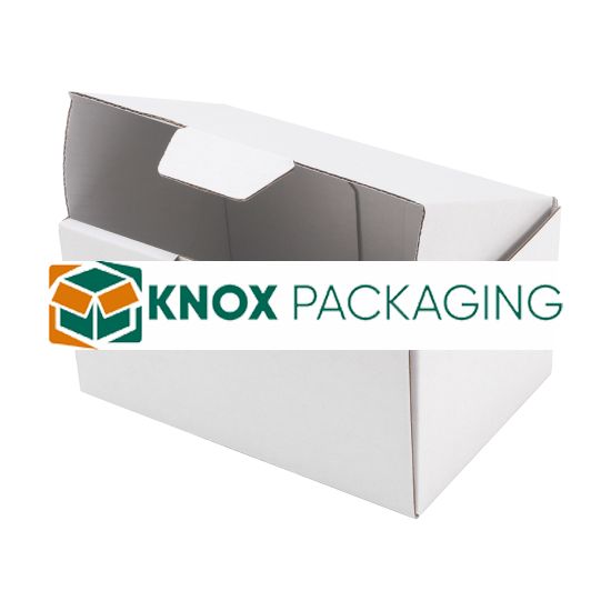 100pcs Full White 150x 100 x 75mm Diecut Mailing Box