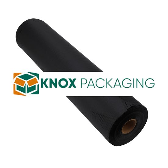Honeycomb Protective Paper Wrap Roll 500mmx100m Black