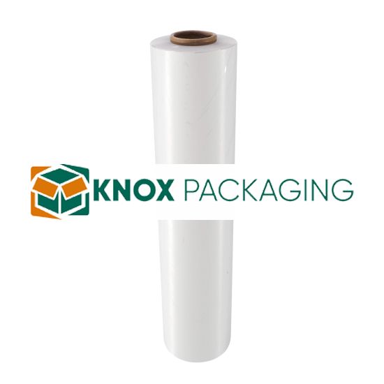 6 Rolls 12um Pre-Stretch 500mm Clear Hand Pallet Wrap