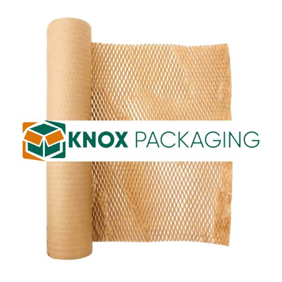 Honeycomb Protective Paper Wrap Roll 500mmx100m Kraft