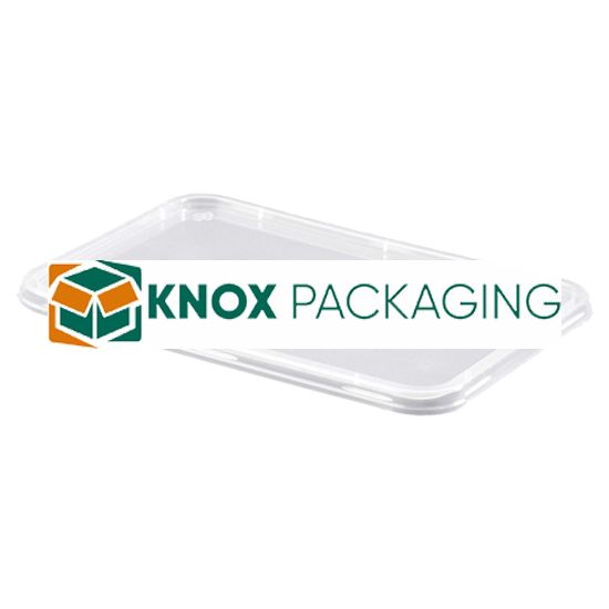 FREEZER GRADE Lid to Suit Rectangular Containers (500-1000ML) 500/Carton