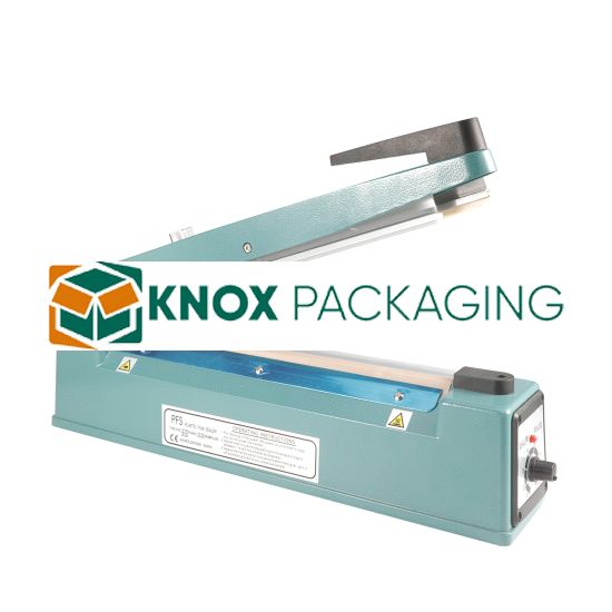 Heat Impulse Sealer With Cutter 300mm Wide