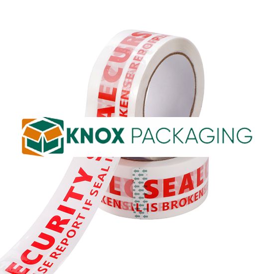36Rolls 48mm x 75m Security Seal Adhesive Warning Tape