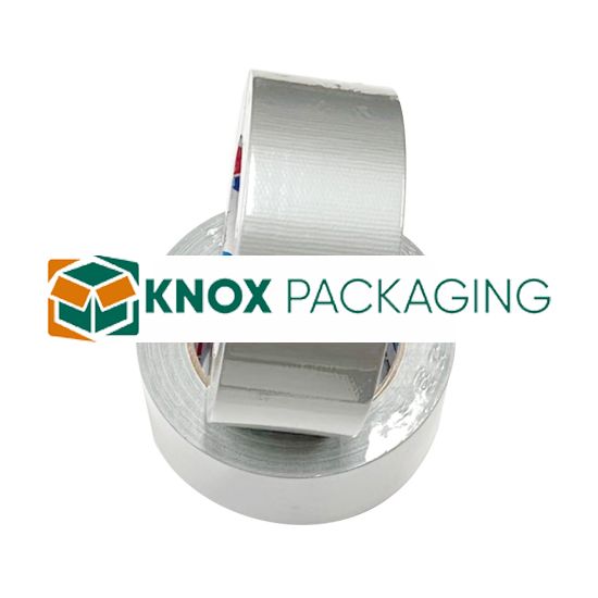 24 rolls Silver Cloth Tape 48mm x 25m